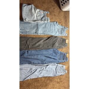 kids size 12/14 orange tab denim bundle